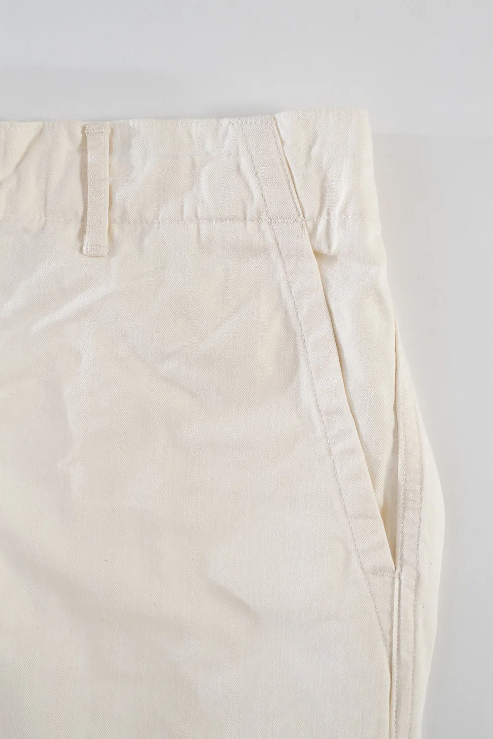 03-5000-66 - French Work Pant - Ecru