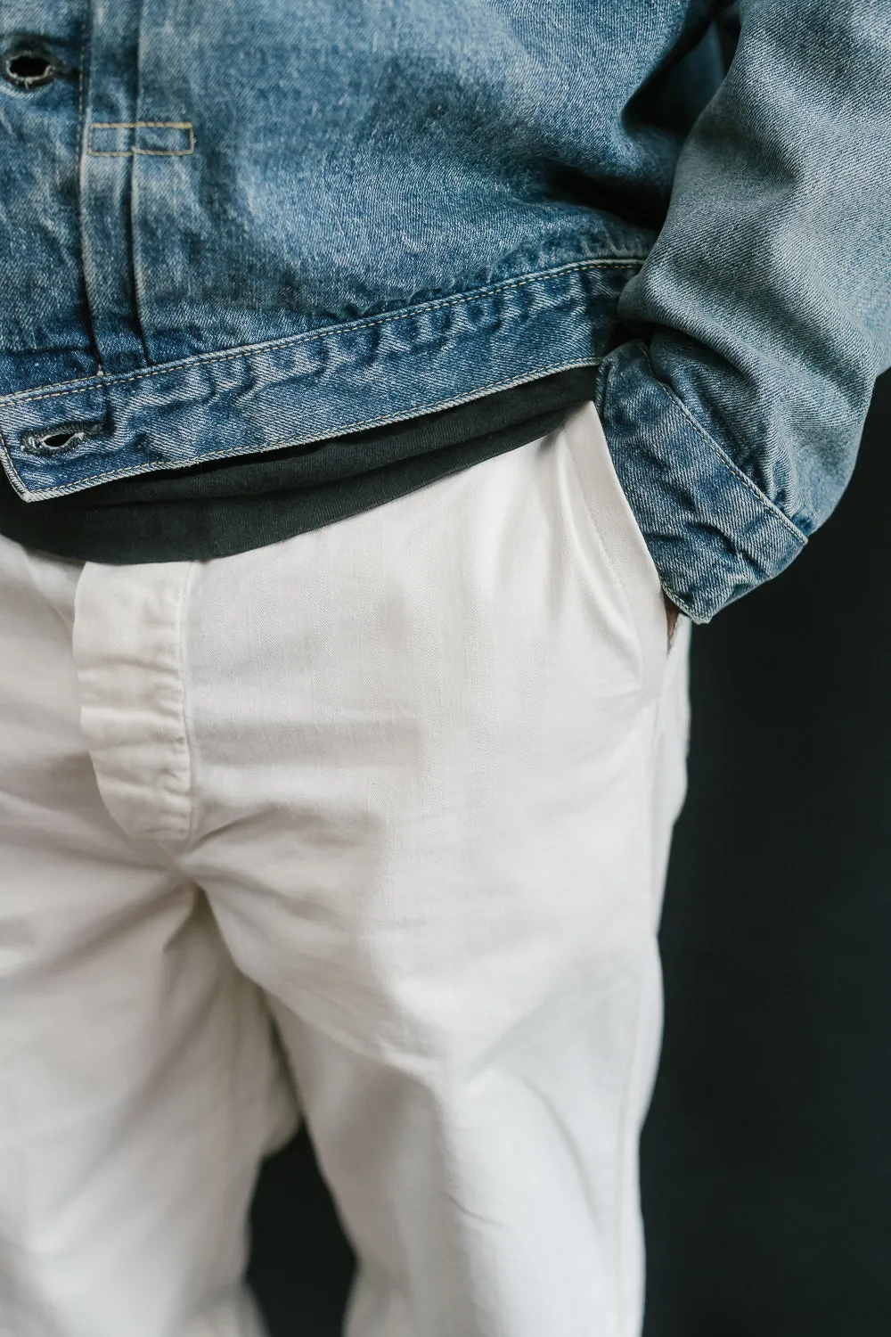 03-5000-66 - French Work Pant - Ecru