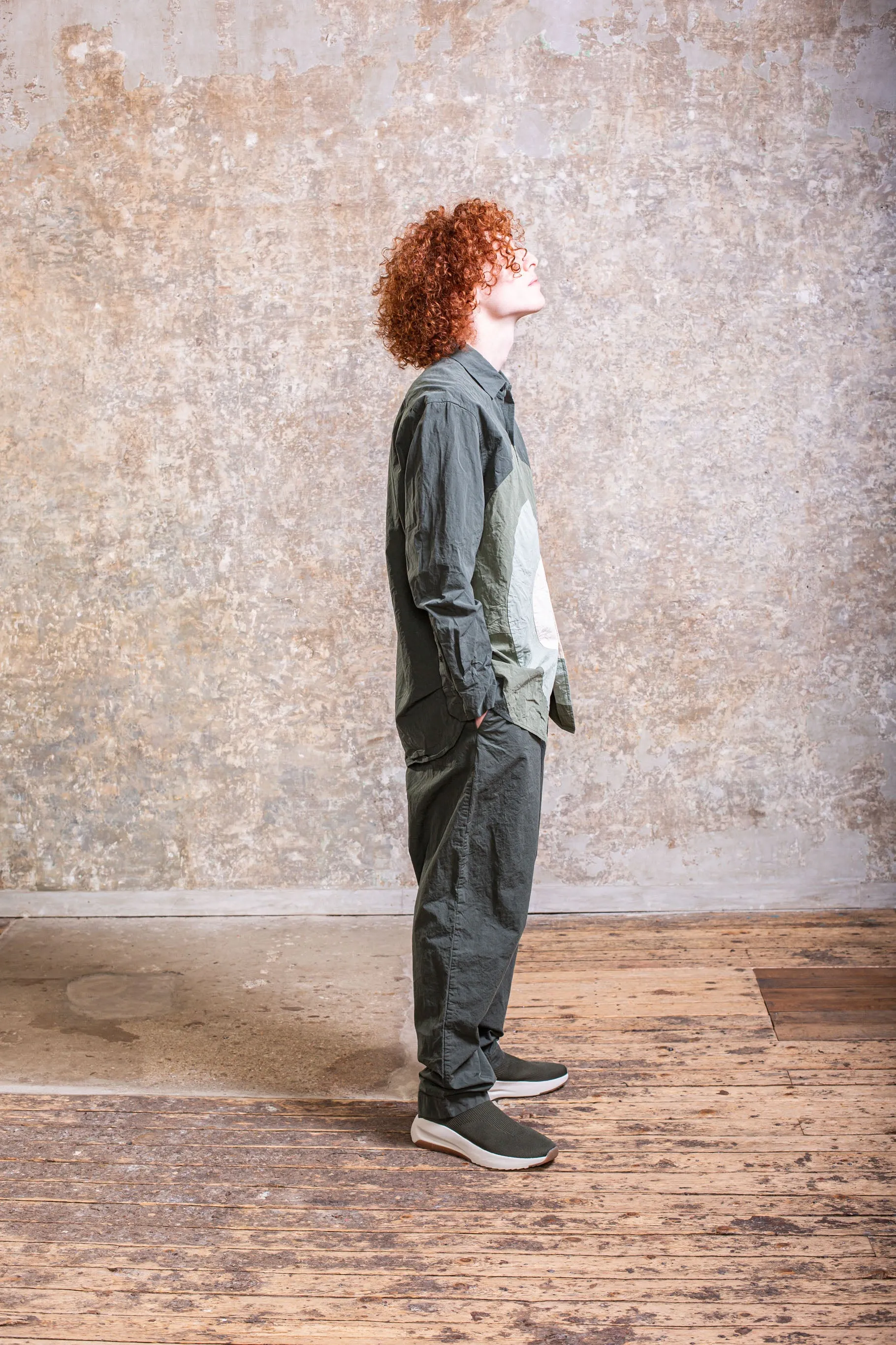 3 RONDS SHIRT - PAPER COT - MIX KHAKI