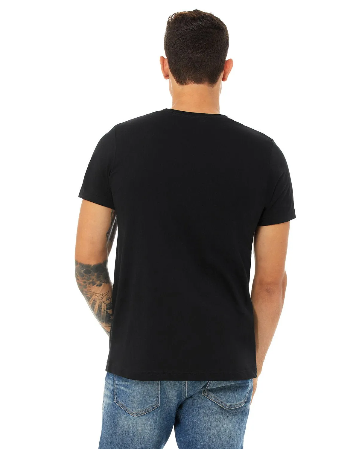 3001CVC-Bella   Canvas-SOLID BLK BLEND