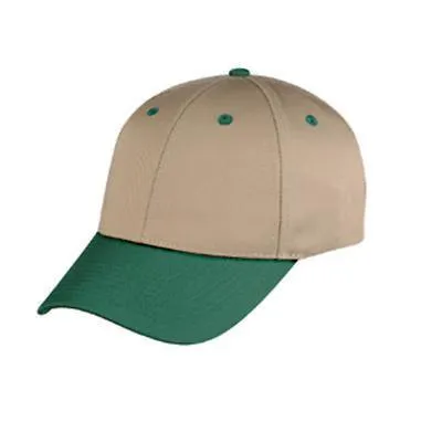 6 Panel Low Crown Cotton Twill Baseball Snap Closure Hats Caps Solid Two Tone Colors