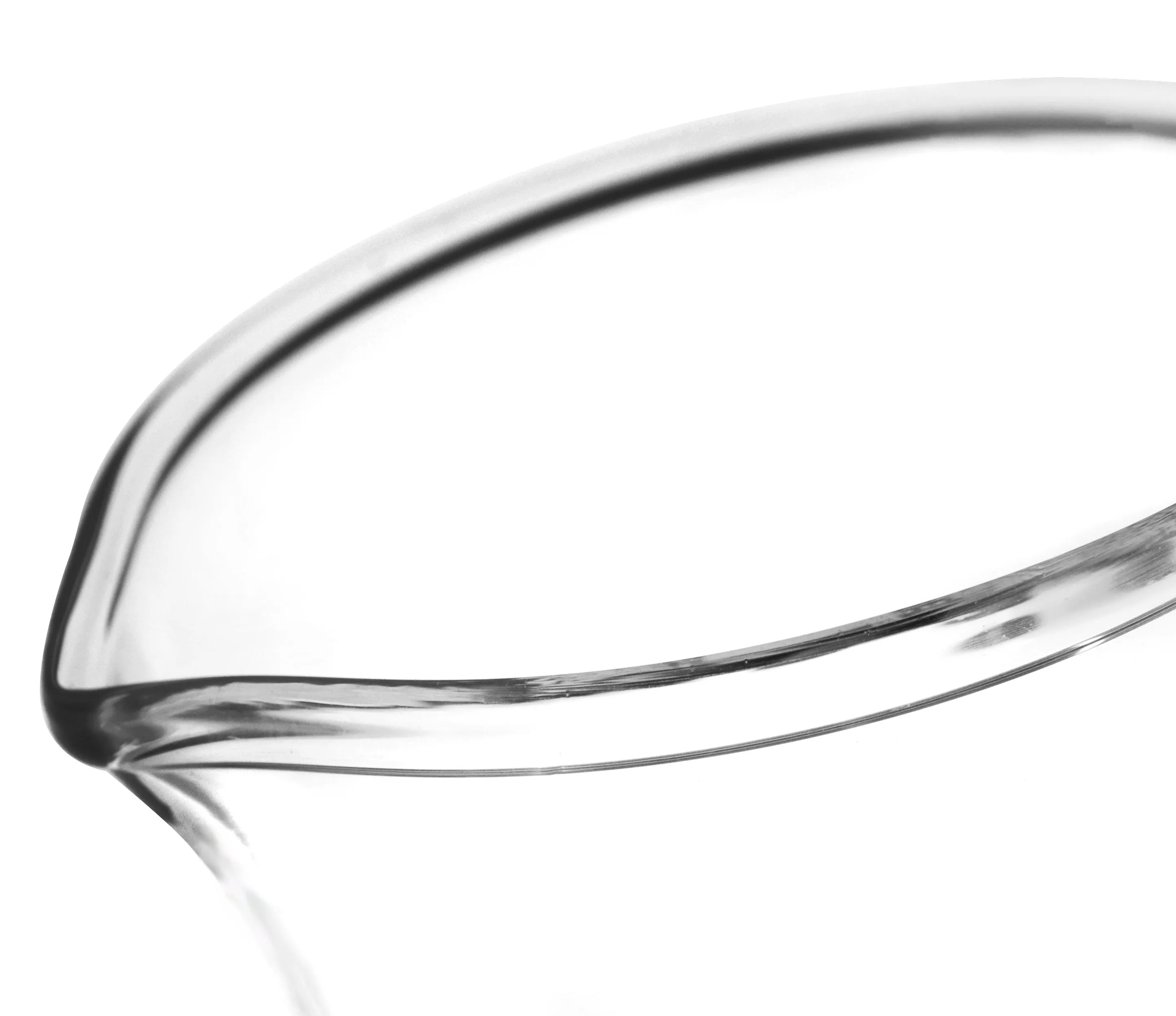 6PK Heavy Duty Beakers, 600ml - 5mm Thick, Uniform Walls - Superior Durability & Chemical Resistance - White Graduations - Borosilicate 3.3 Glass - Eisco Labs