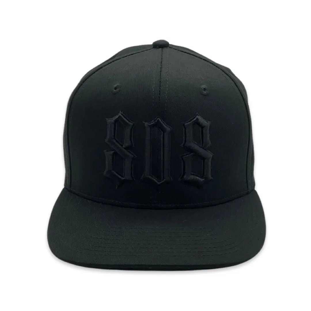 808 3D Slight Curve Hat