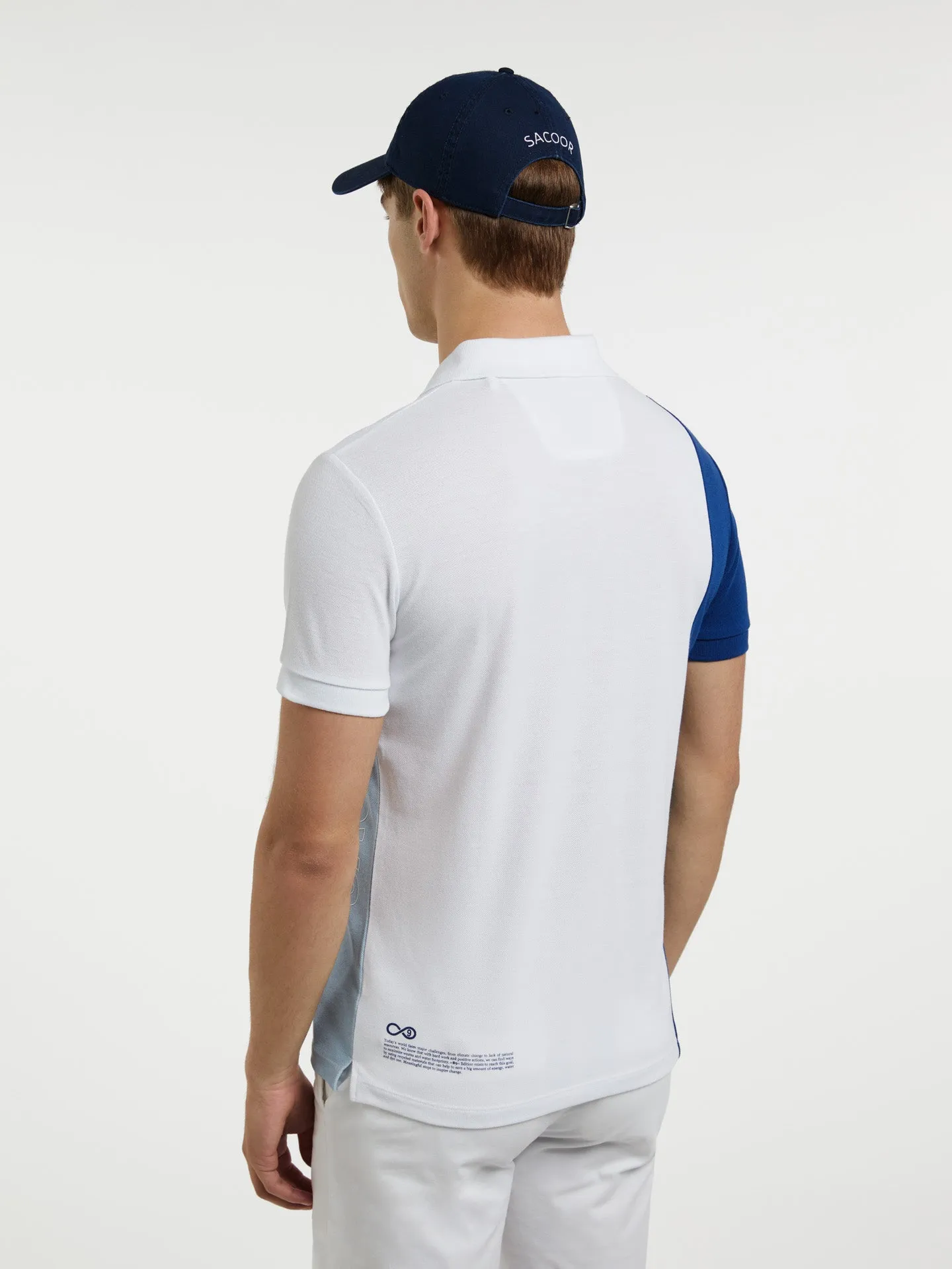 89 Recycled Edition' Polo Piqué Shirt With Branding