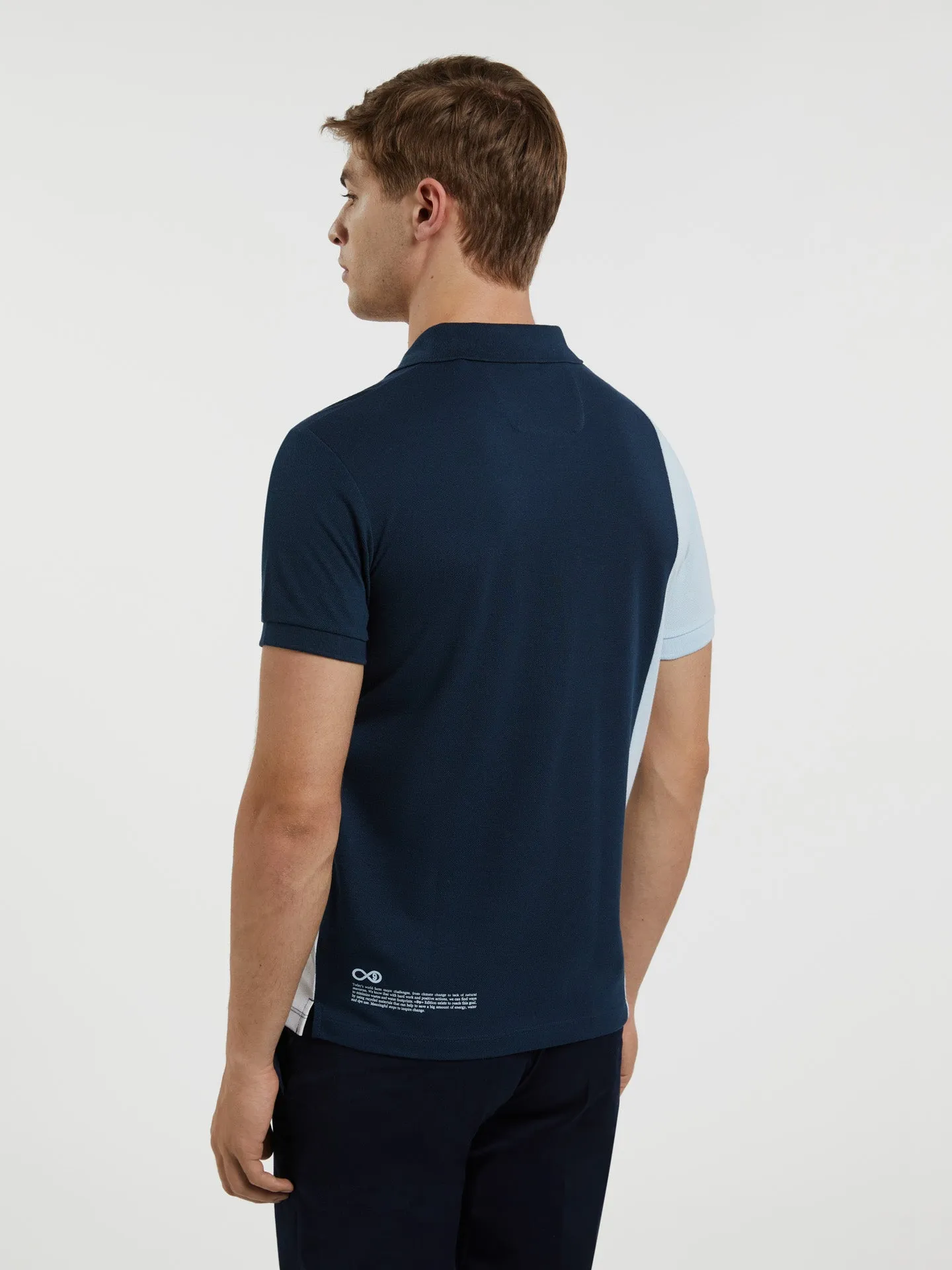 89 Recycled Edition' Polo Piqué Shirt With Branding