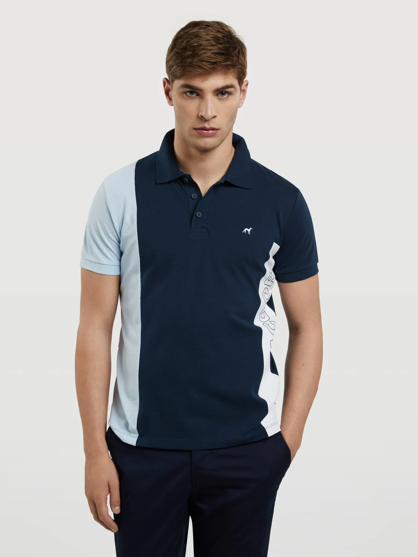 89 Recycled Edition' Polo Piqué Shirt With Branding