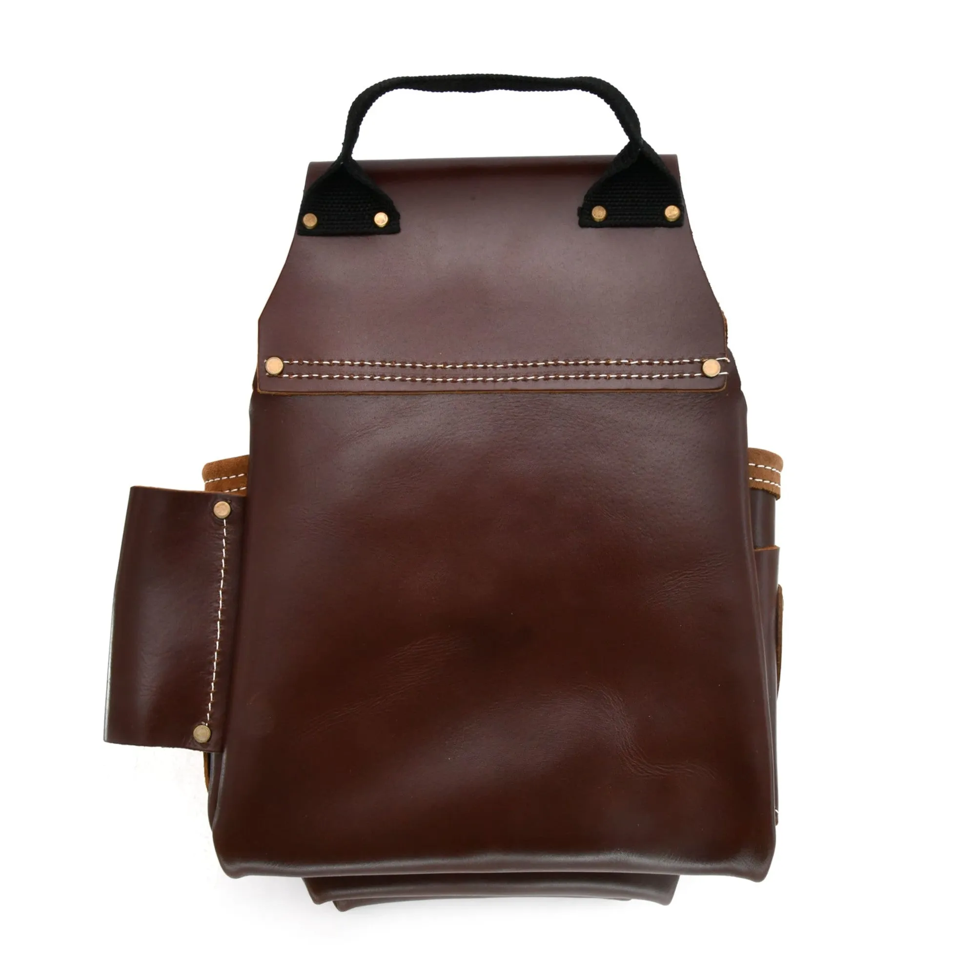 98446 - 9 Pocket Framer's Nail and Tool Pouch in Full Grain Leather | Style n Craft