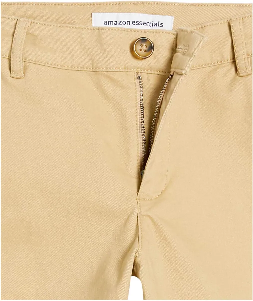 Amazon Essentials Women's Slim Fit, Straight Leg Stretch Twill Chino Pant