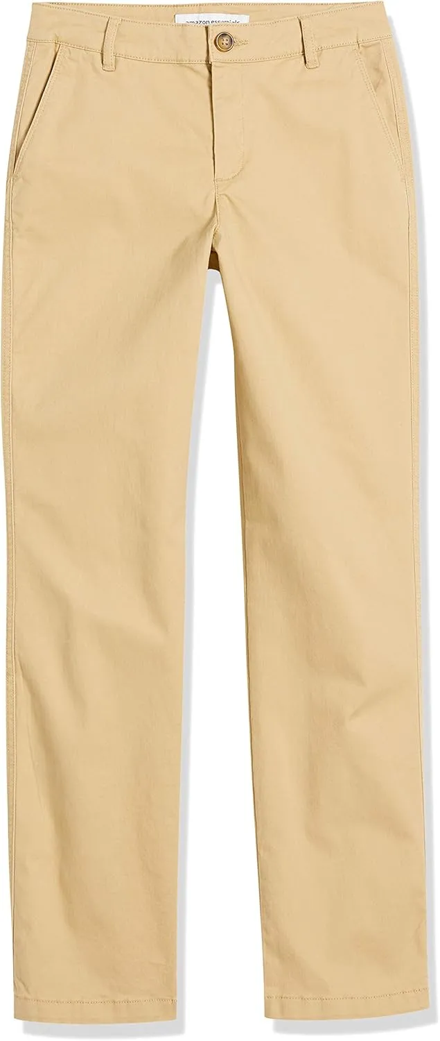 Amazon Essentials Women's Slim Fit, Straight Leg Stretch Twill Chino Pant