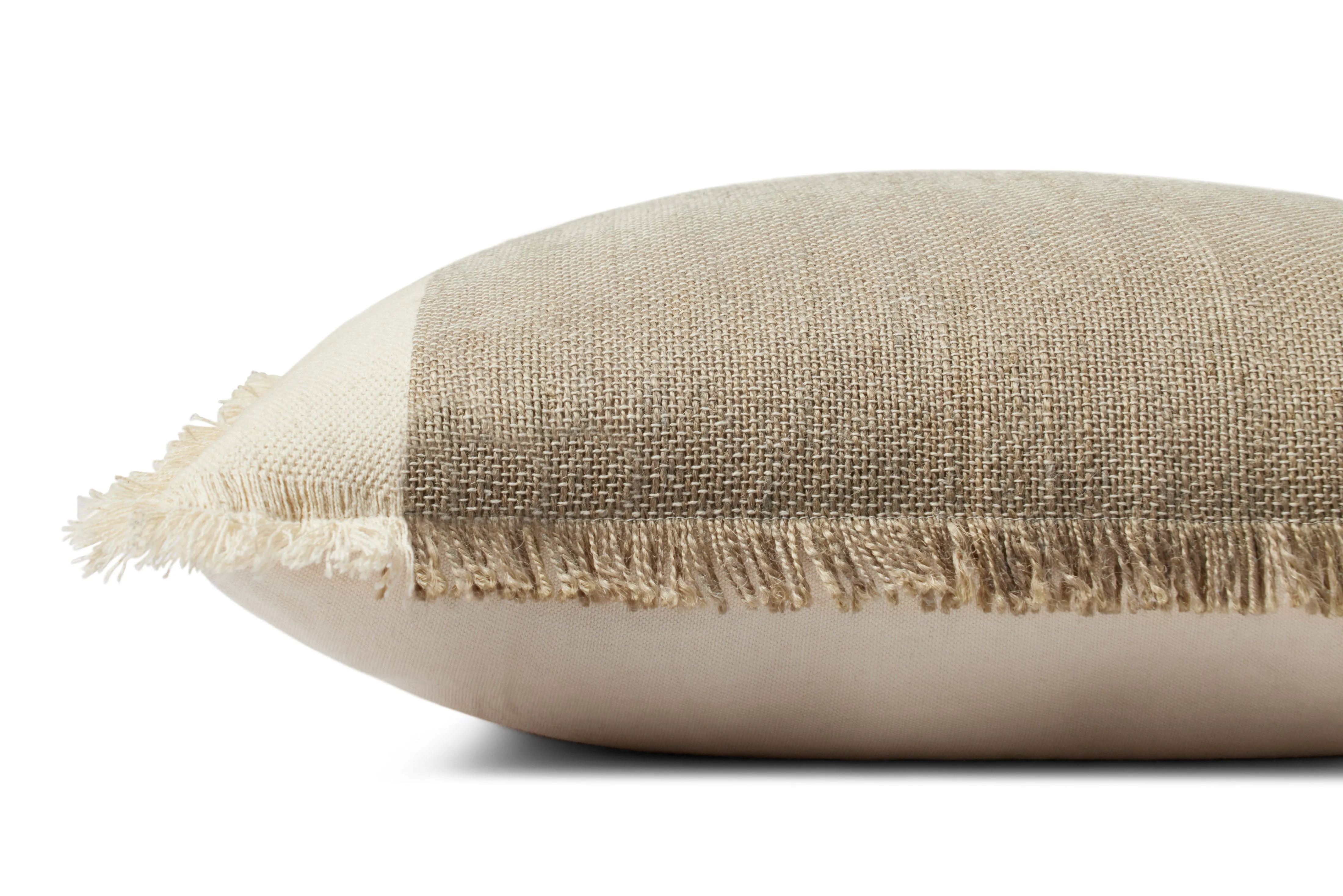 Amber Lewis x Loloi Seraphina Ivory Earth Pillow