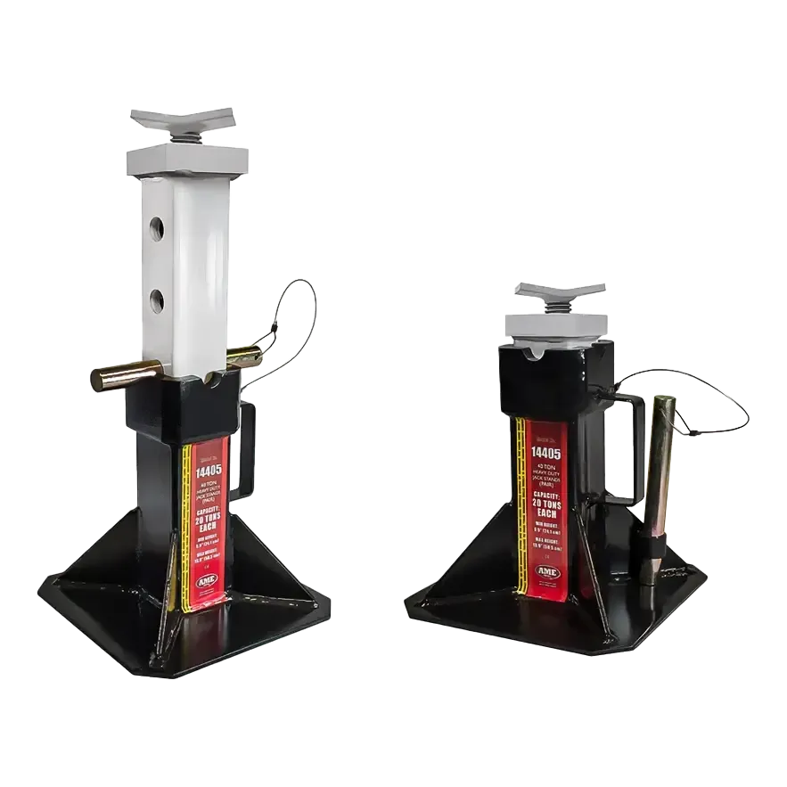 AME 22 Ton Truck Stand Pin Style w/ Screw Top - 11405