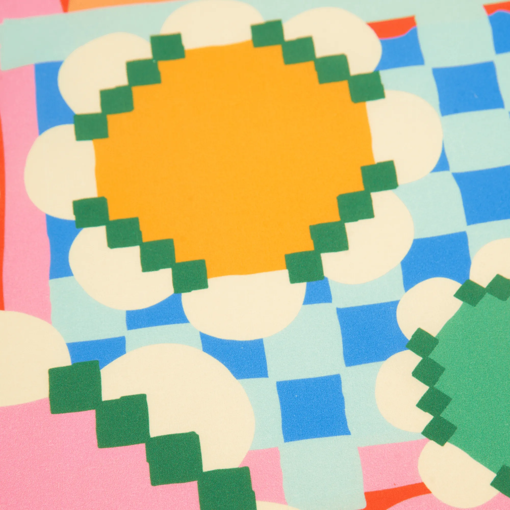 Bright | 18" Furoshiki Gift Wrap by Kelsey Weigl