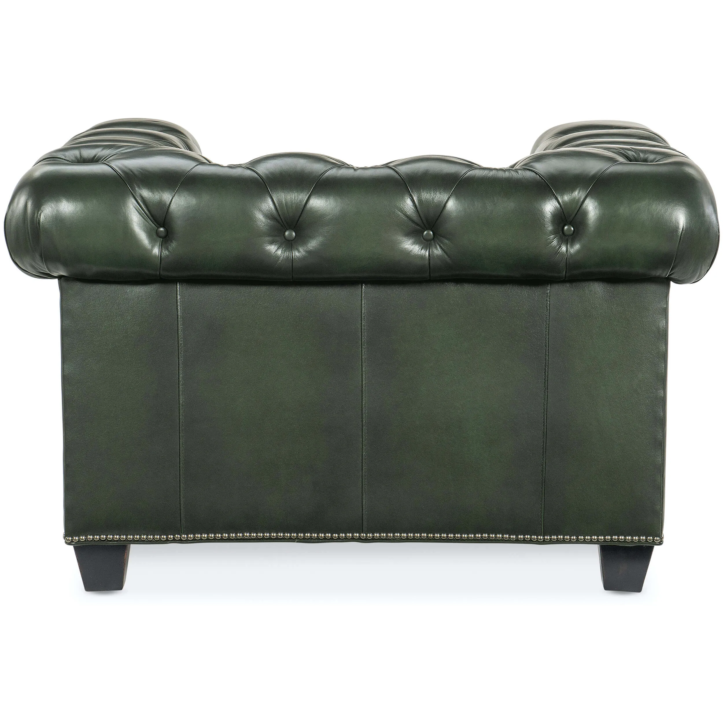 Charleston Tufted Leather Chair, Sarzana Portal
