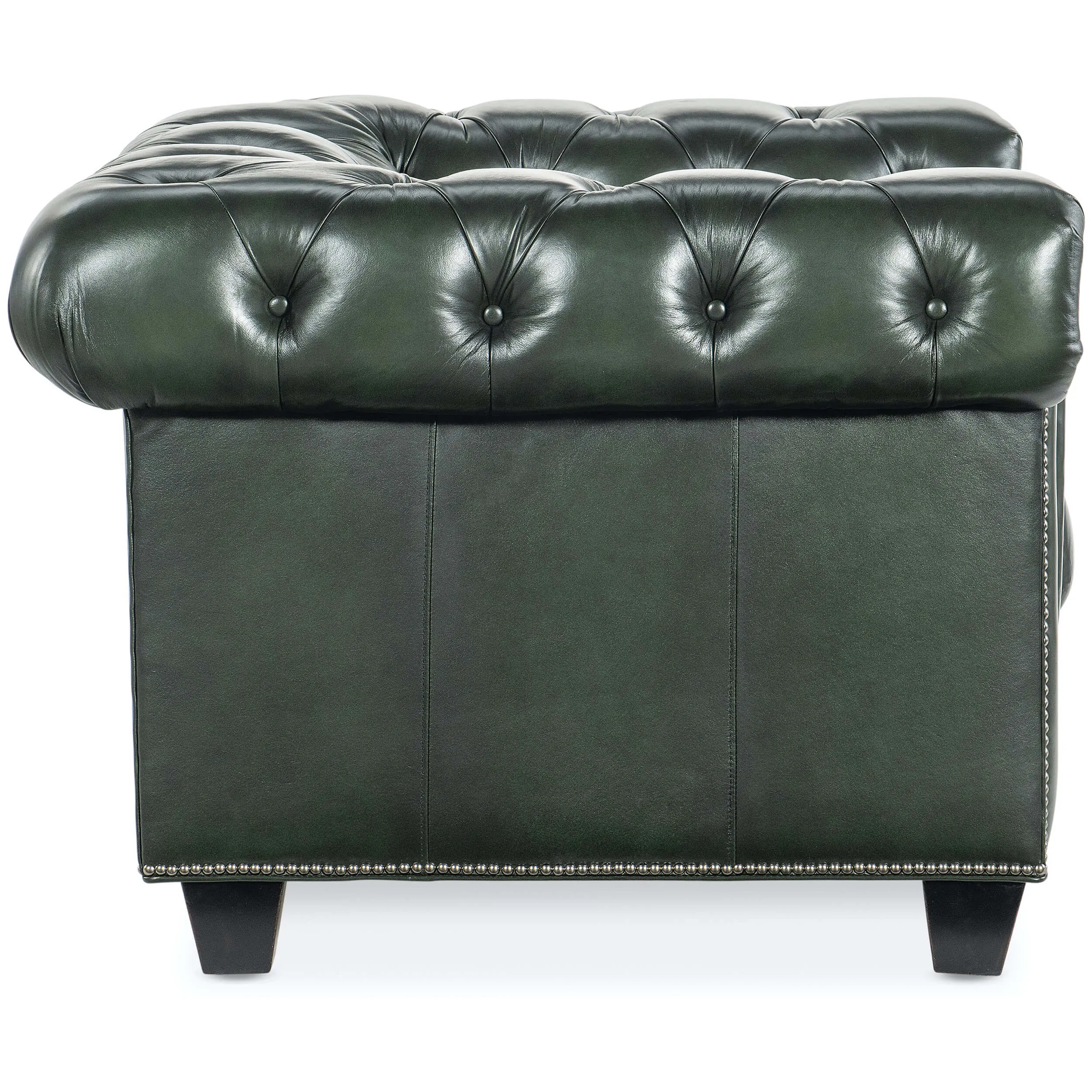 Charleston Tufted Leather Chair, Sarzana Portal