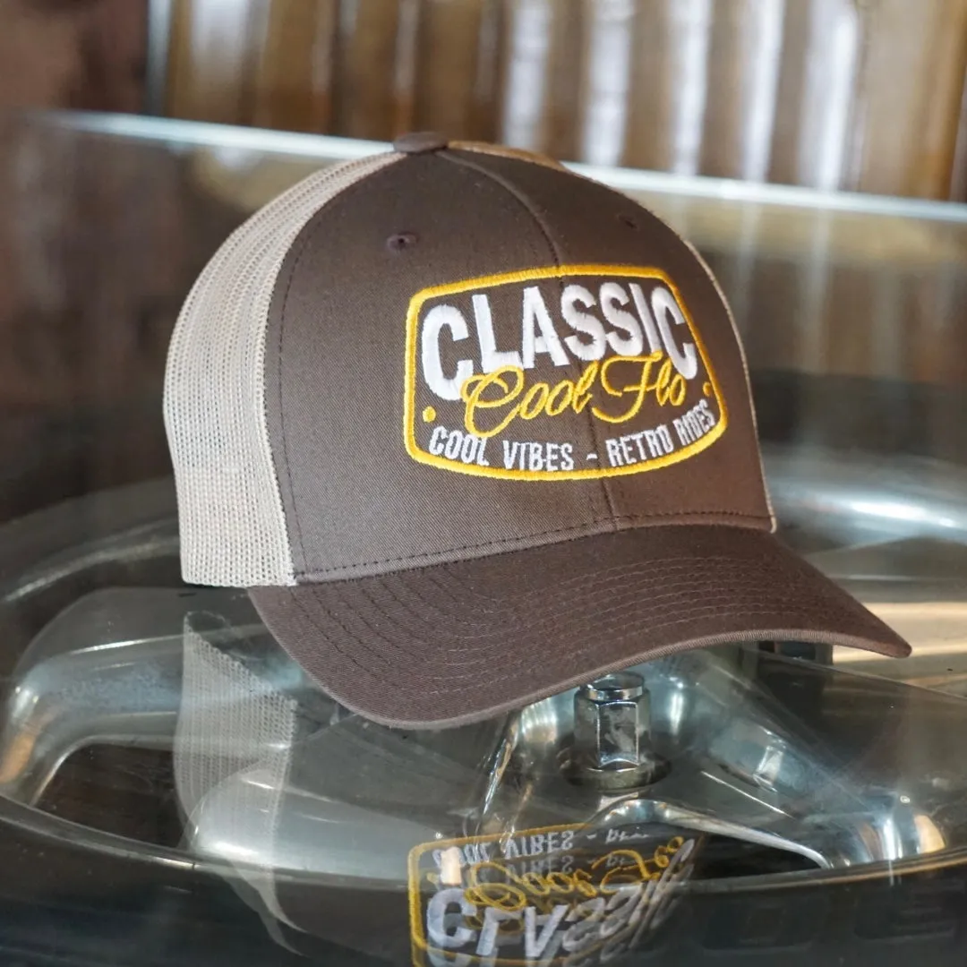Cool Vibes Brown Two-tone Trucker Cap