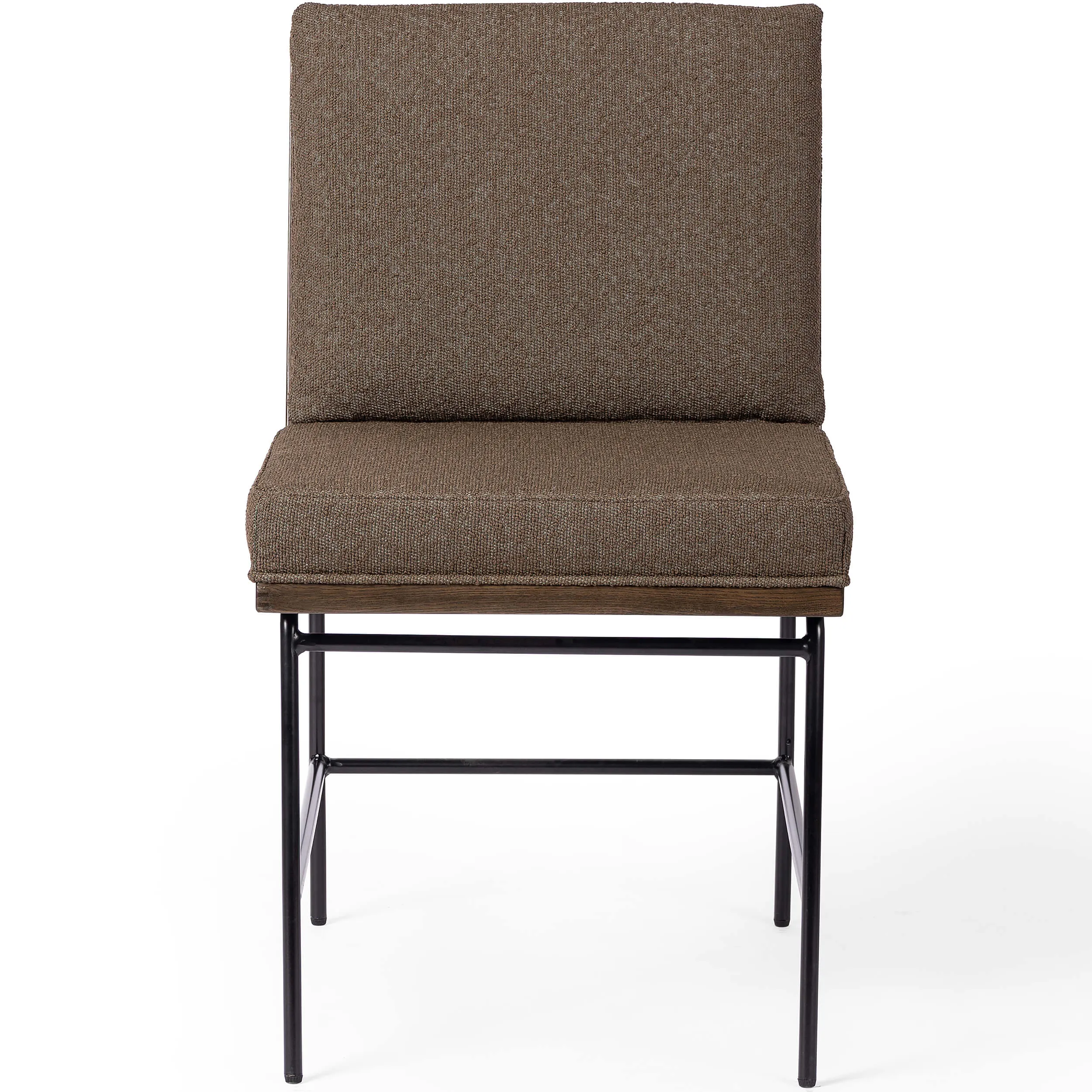 Crete Dining Chair, Fiqa Boucle Cocoa, Set of 2