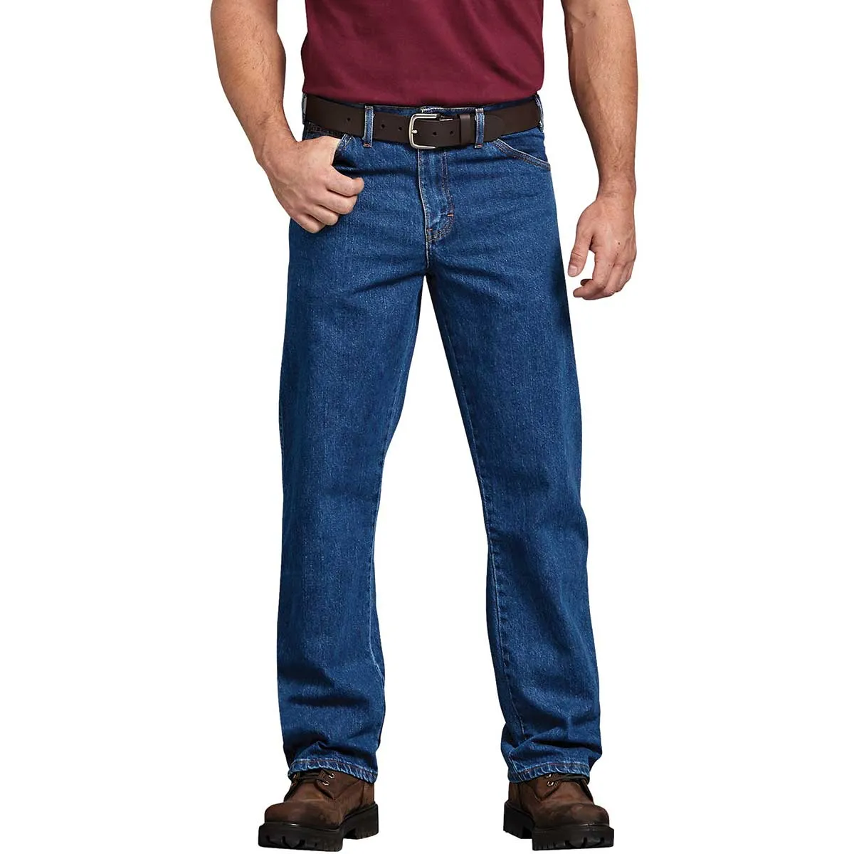 Dickies Regular Straight Fit 5-Pocket Denim Jeans