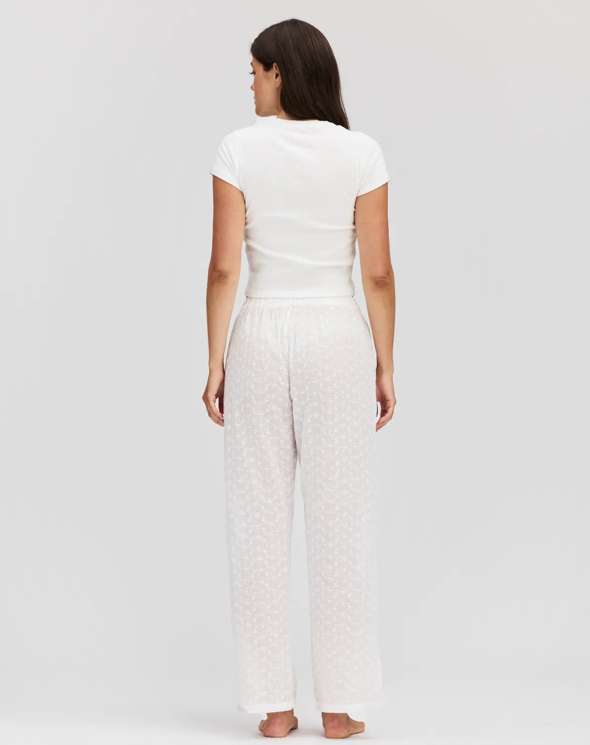 Eyelet Boxer Pants