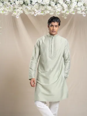 Floral Motif Kurta Set