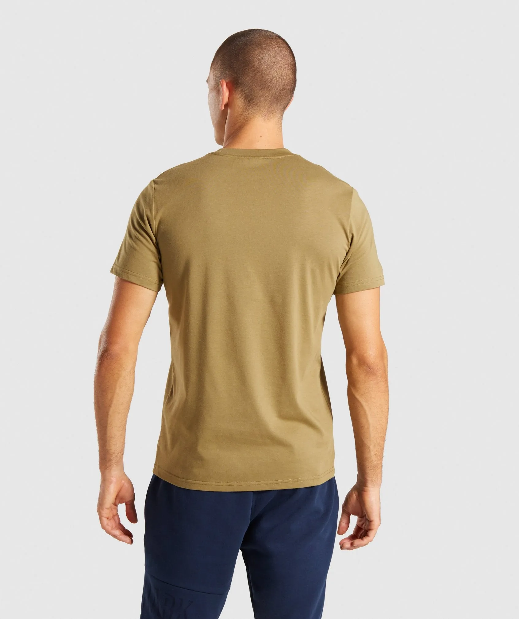 Gymshark Tonal T-Shirt - Khaki
