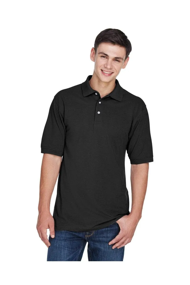 Harriton M265: Men's 5.6 oz. Easy Blend(tm) Polo, Basic Colors
