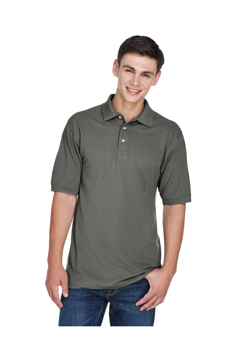 Harriton M265: Men's 5.6 oz. Easy Blend(tm) Polo, Basic Colors
