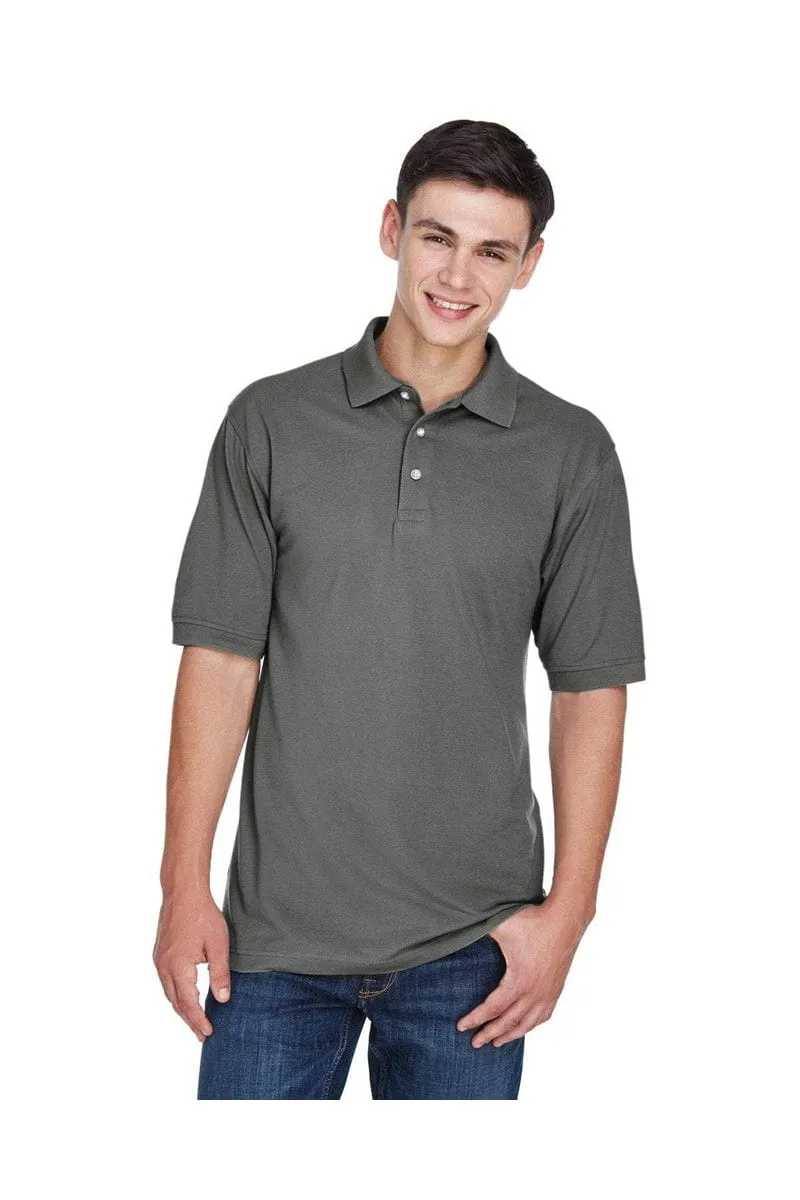 Harriton M265: Men's 5.6 oz. Easy Blend(tm) Polo, Basic Colors