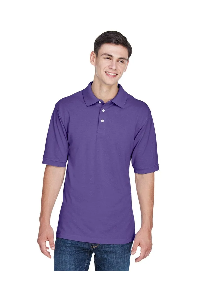 Harriton M265: Men's 5.6 oz. Easy Blend(tm) Polo, Basic Colors