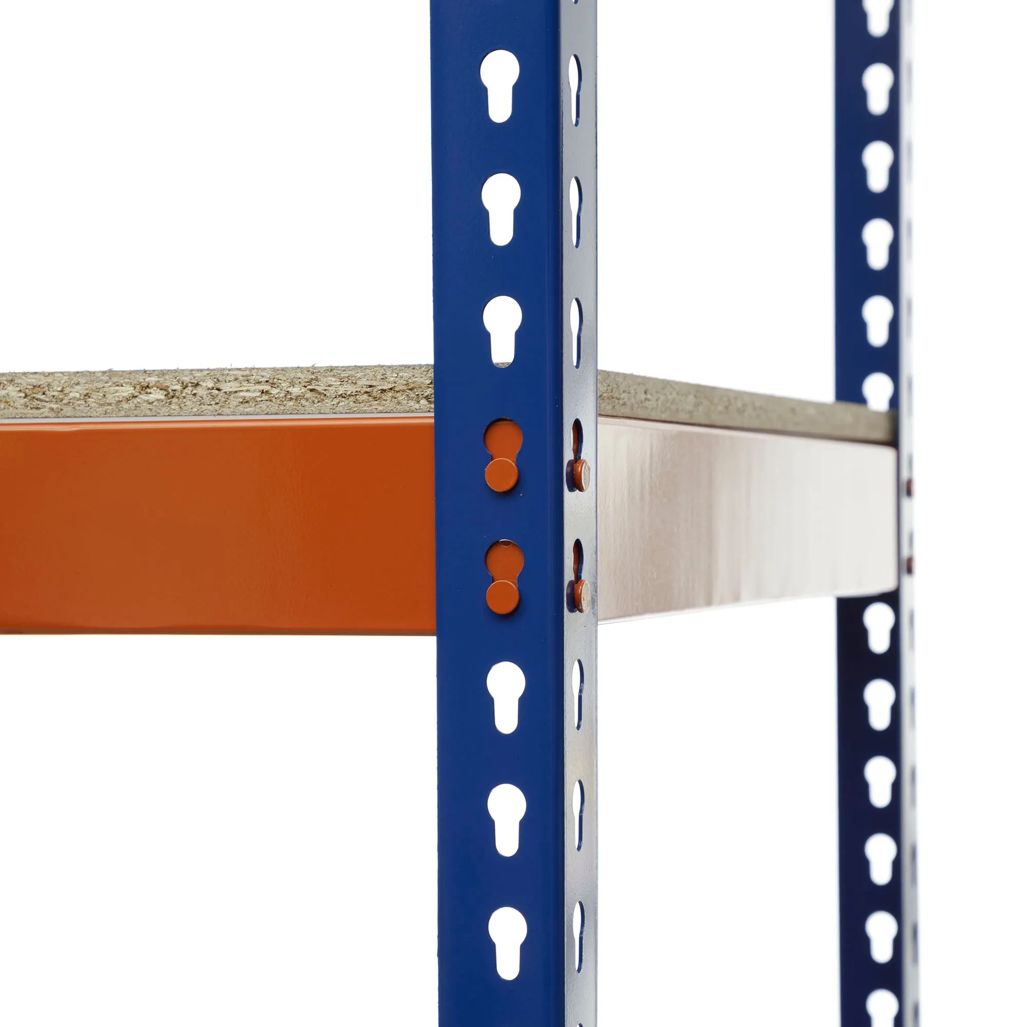 Heavy Duty Industrial Shelving Unit 4 Levels - 2200mm H x 1800mm W x 600mm D - 500KG's UDL Per Shelf