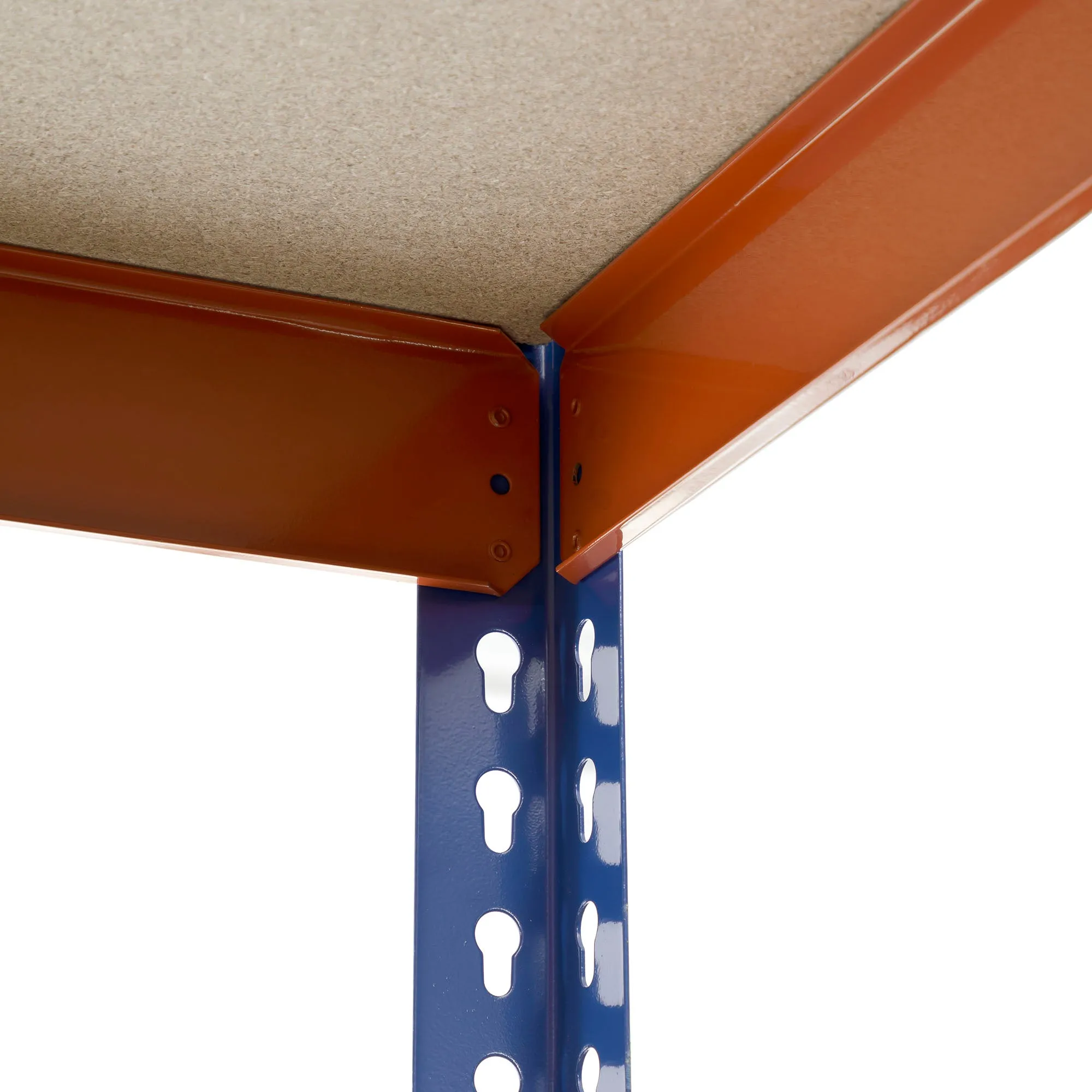 Heavy Duty Industrial Shelving Unit 4 Levels - 2200mm H x 1800mm W x 600mm D - 500KG's UDL Per Shelf