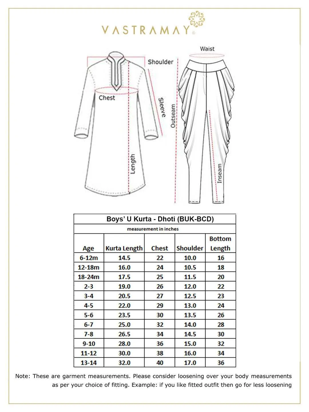 Jashvi Boy's Blue Cotton Blend Pathani Suit Set