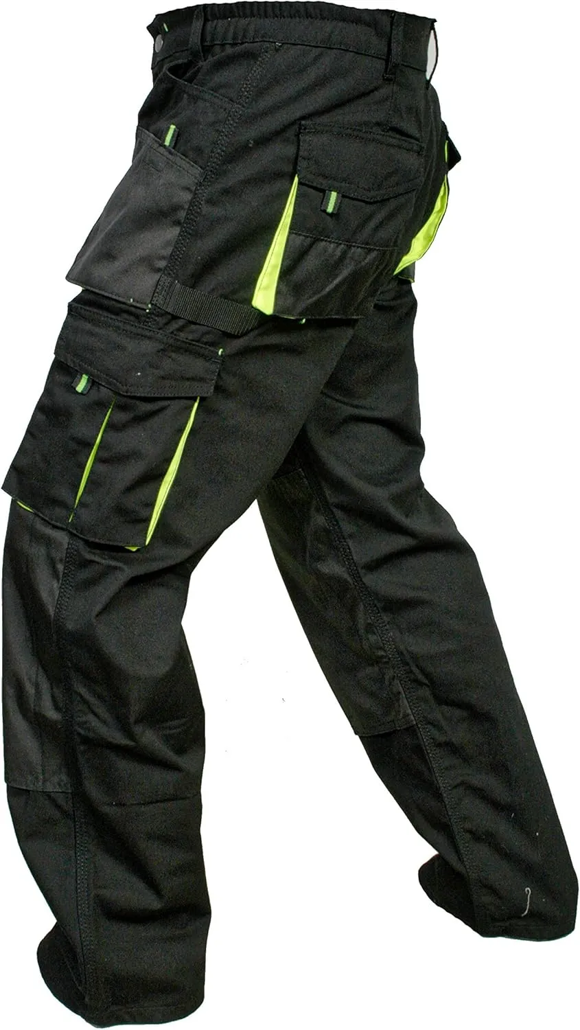 Juicy Trendz Work Trousers for Men - Men's Work Utility & Safety Pants for Construction and Outdoor Activities