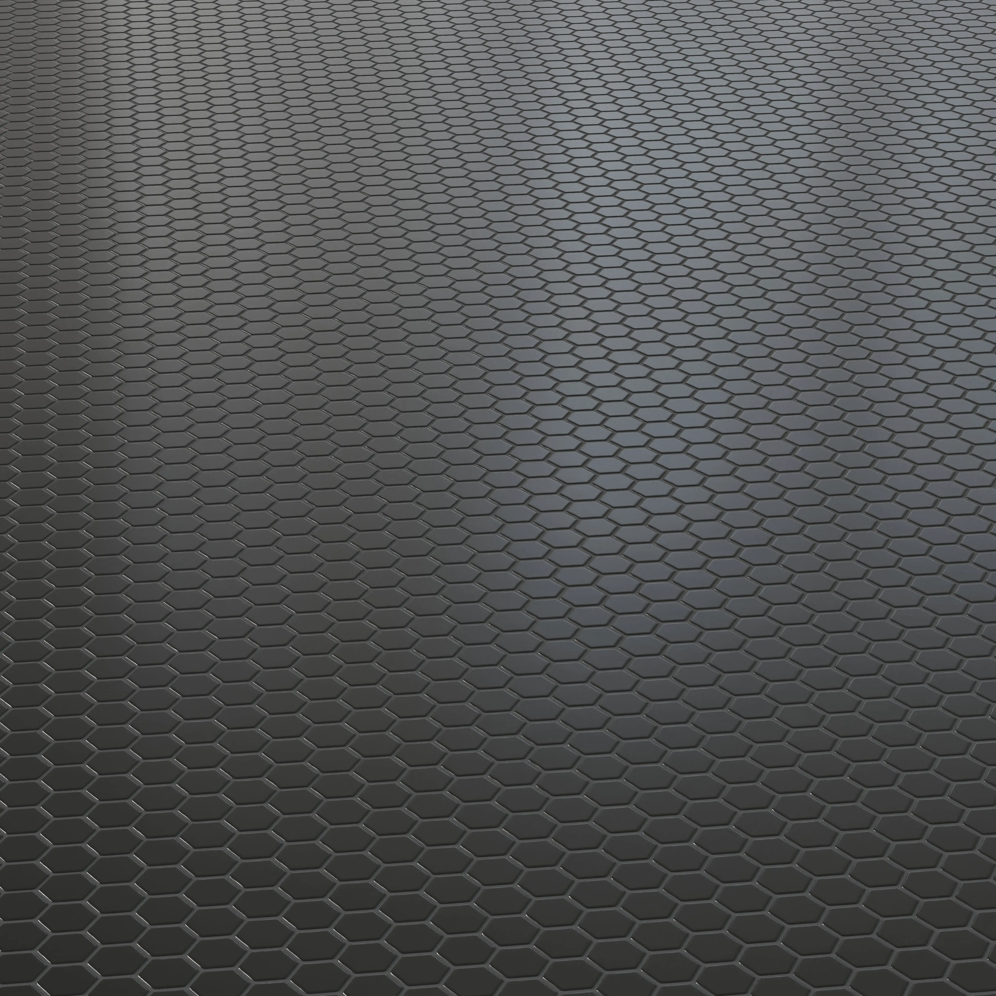 Levi 12x12 Matte Porcelain 1x1 Hexagon Mosaic Tile in Black