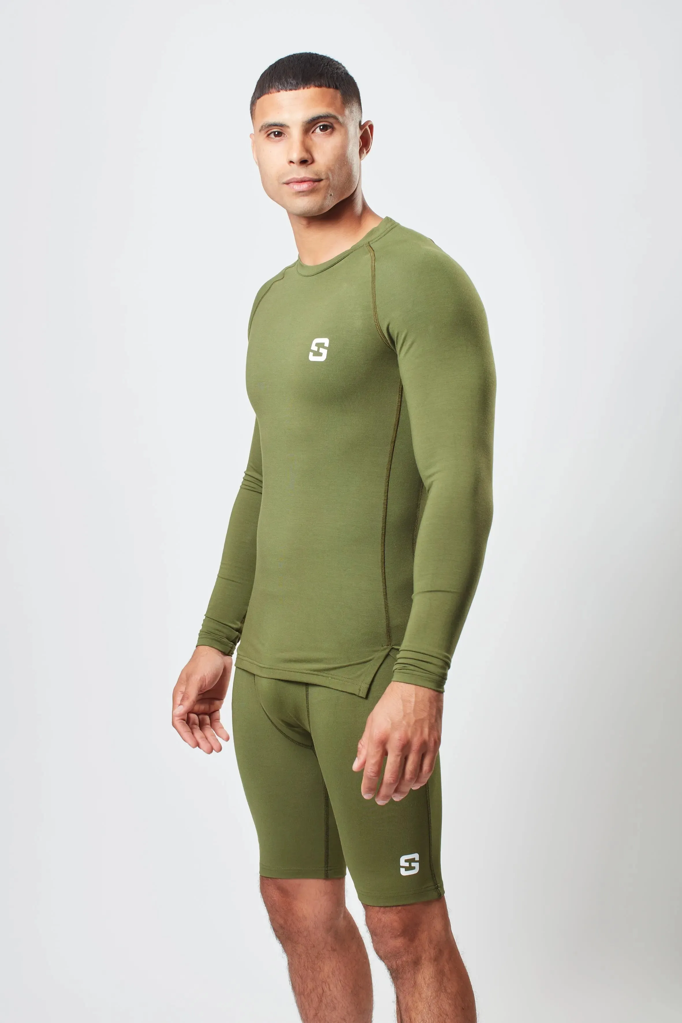 Long Sleeve Top - Earth Khaki
