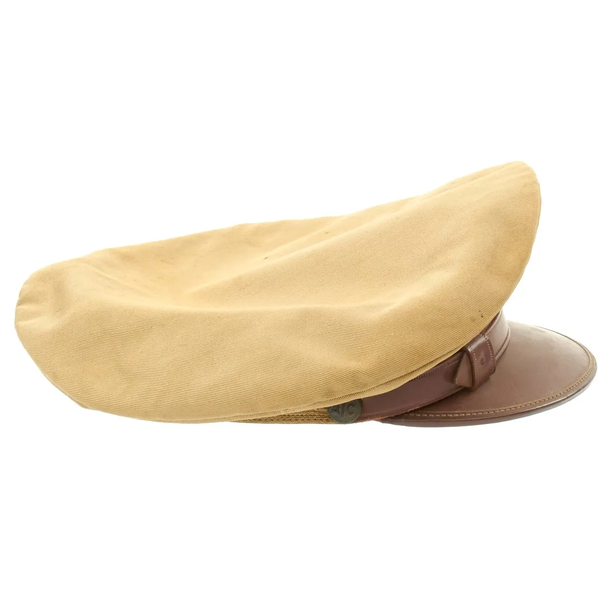Original U.S. WWII Air Transport Command (ATC) Khaki Crush Peaked Visor Cap