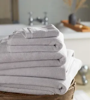 Pebble Grey Luxury 100% Cotton Towels