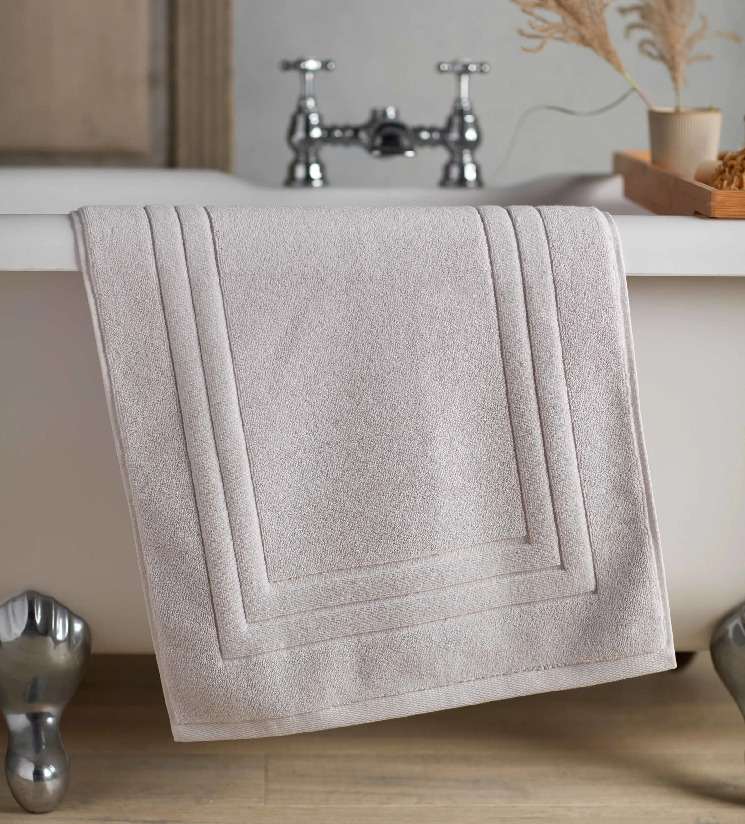 Pebble Grey Luxury 100% Cotton Towels