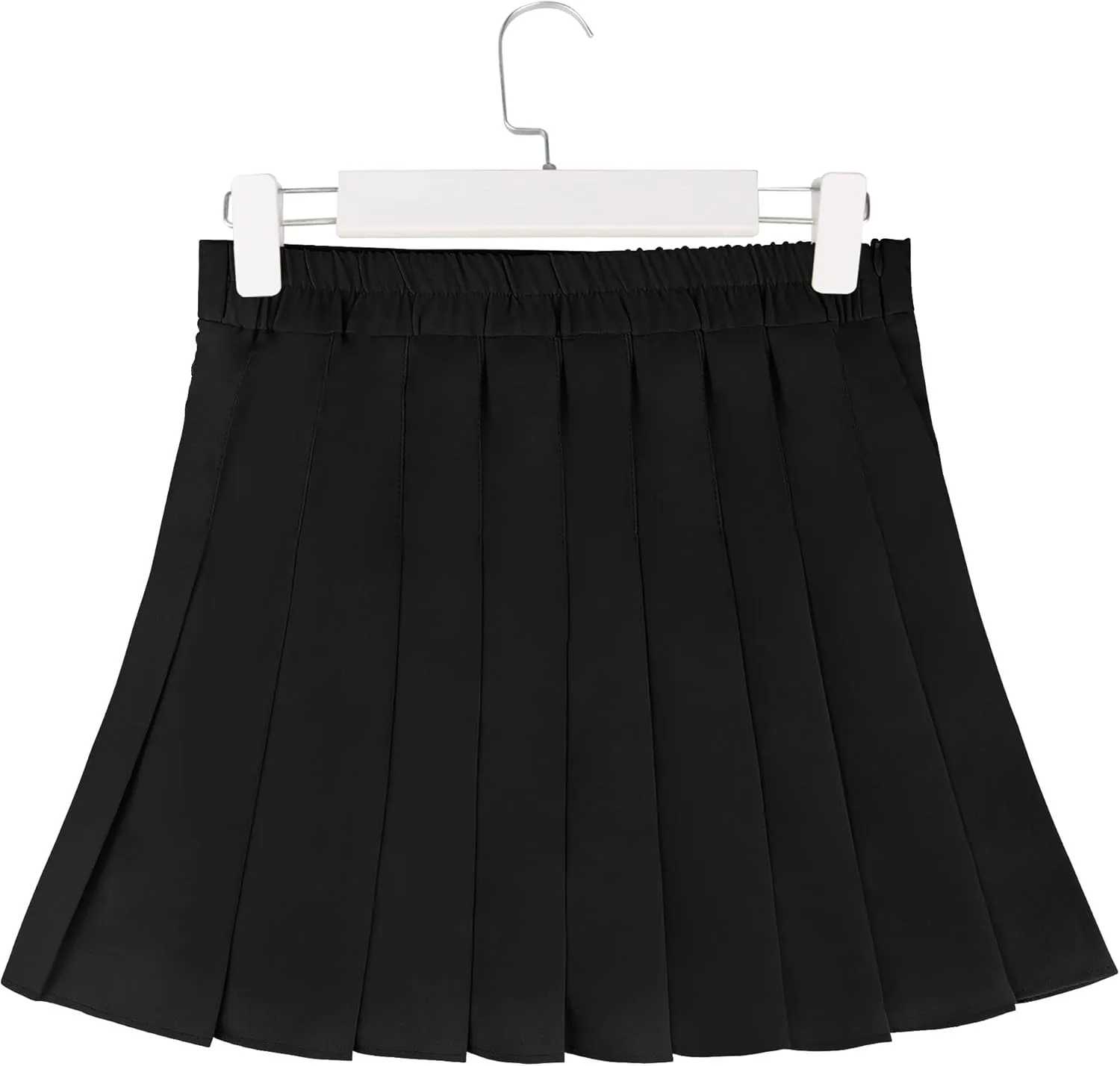 Pleated Skirt for Women Skater Skirt with Shorts Elastic Waist Plus Size Tennis Skirts