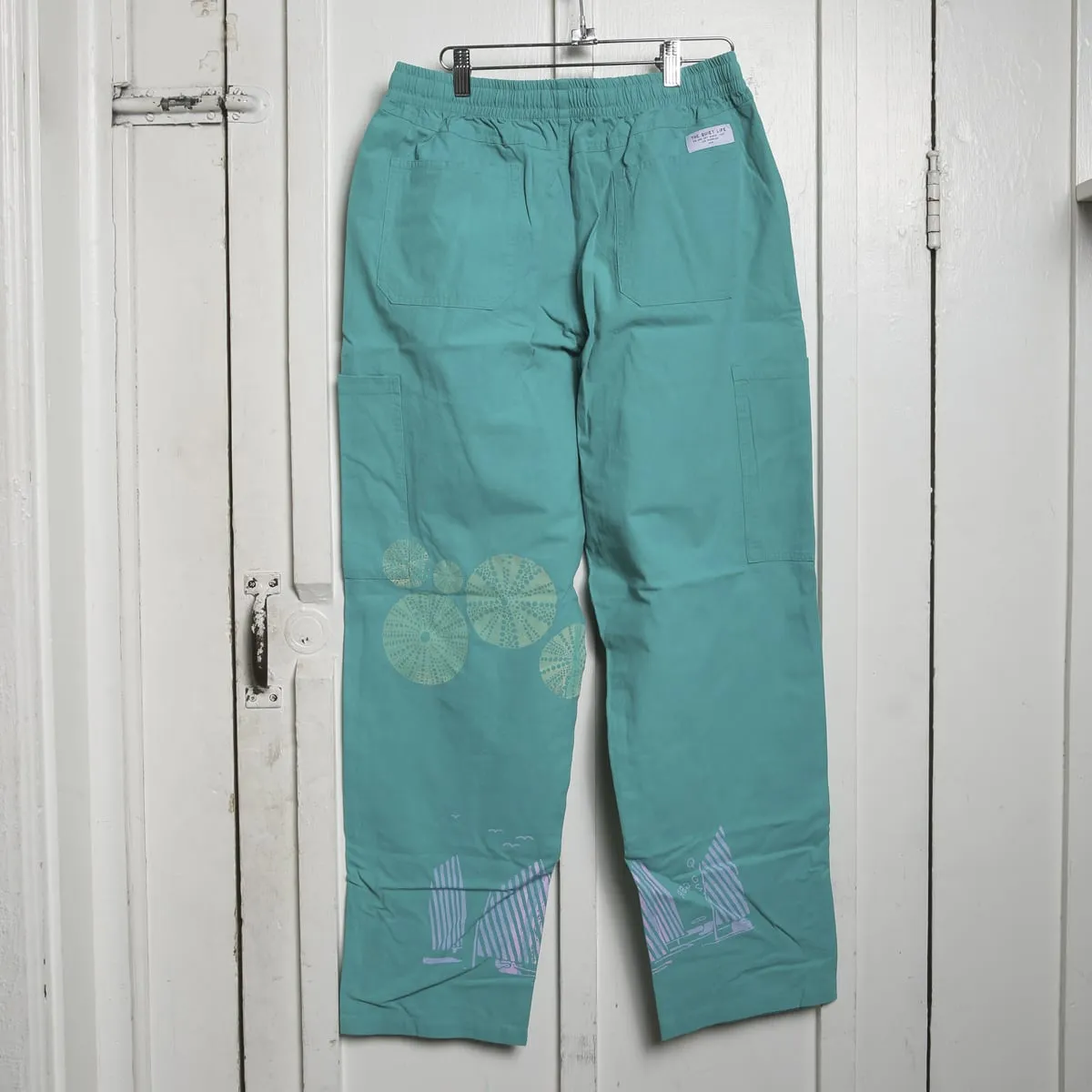 SAMPLE SALE 24 - QL x LONELY PALM PANT - TEAL - M