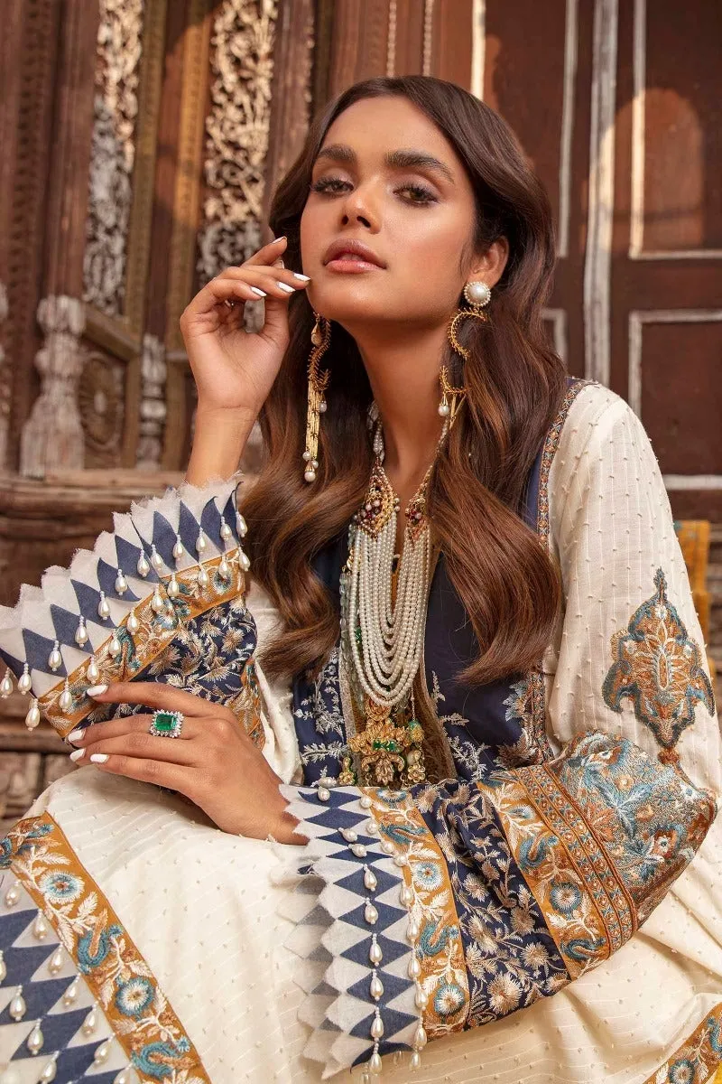 Sana Safinaz Luxury Lawn Collection 2021 – 13B-CL