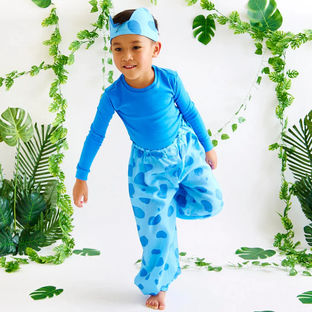Sarah's Silks Costume - Blue Puppy