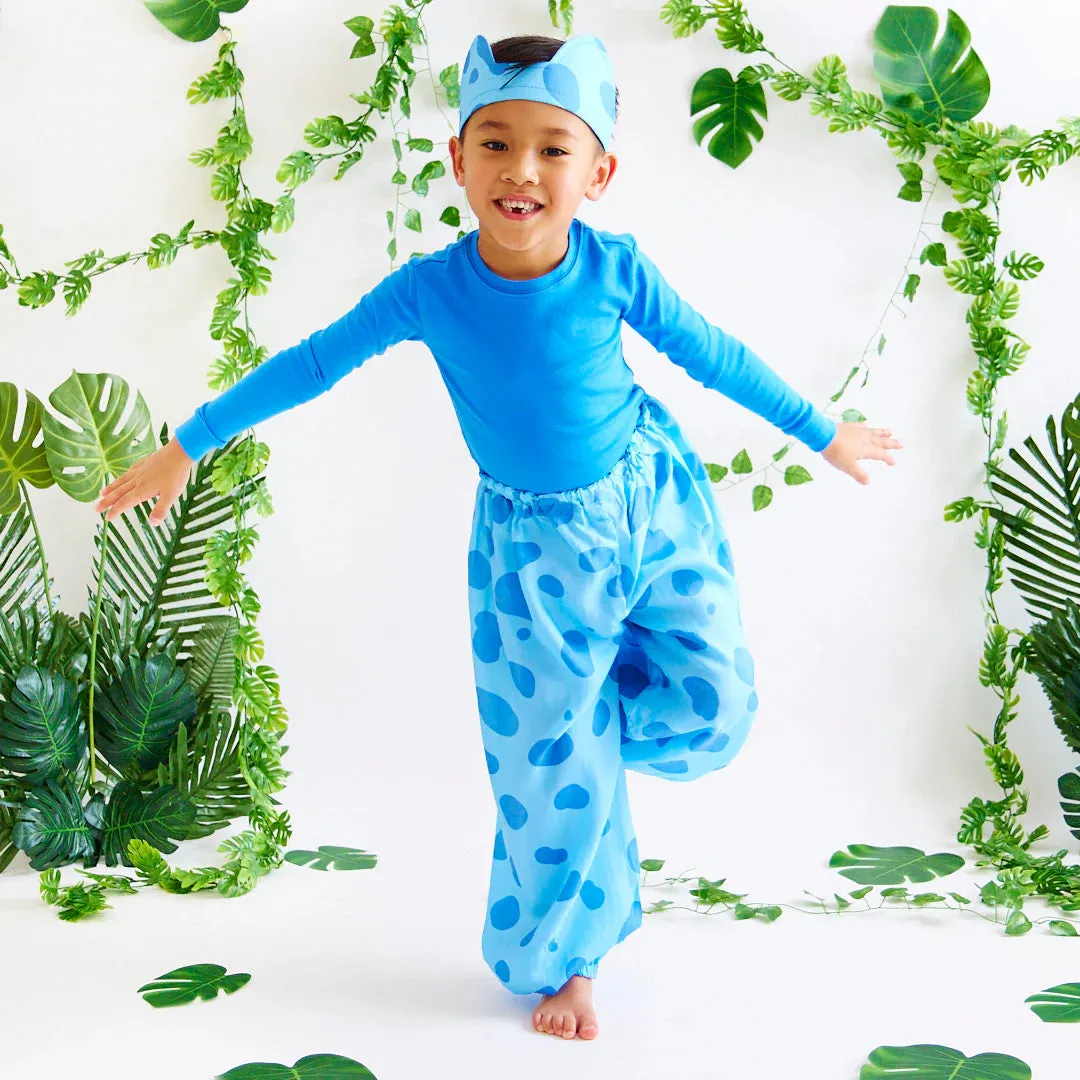 Sarah's Silks Costume - Blue Puppy