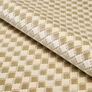 Schumacher Marrakesh Velvet Champagne Fabric