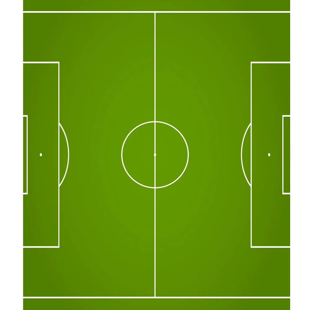Soccer Field Printed Backdrop