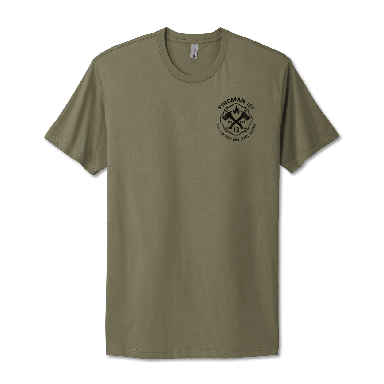 Stop Whining - Olive with Beige/Blk
