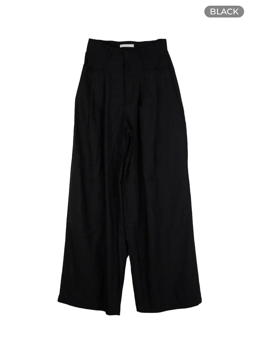 Summer Pintuck Tailored Pants CU414