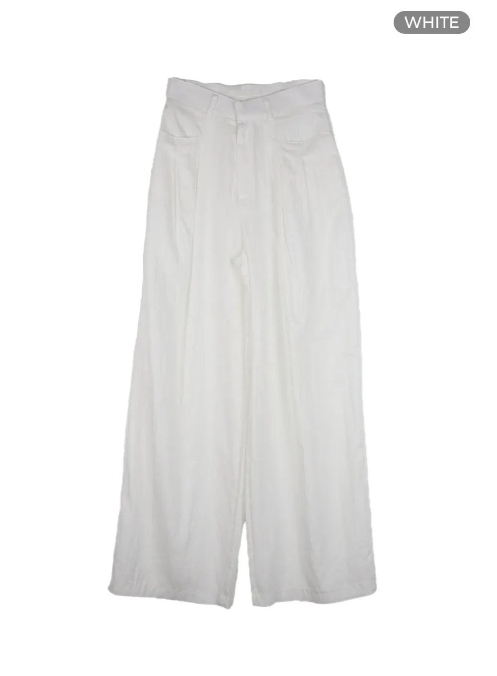 Summer Pintuck Tailored Pants CU414