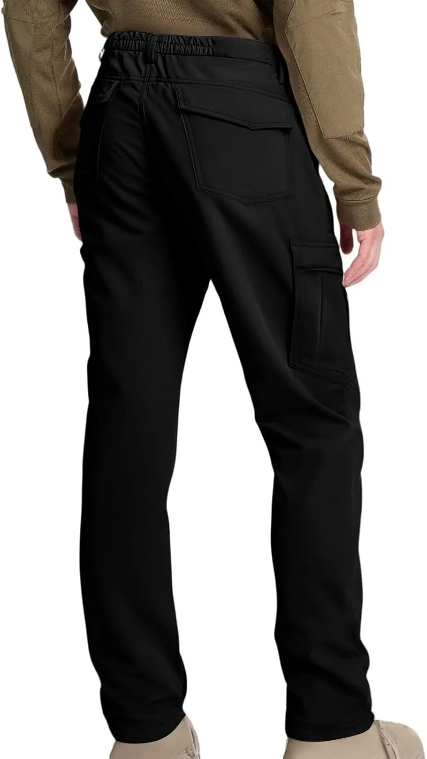 Tactical Work Cargo Pants for Men Ripstop Waterproof Stretch Quick Dry Pants Relaxed Fit Utility Outdoor Apparel