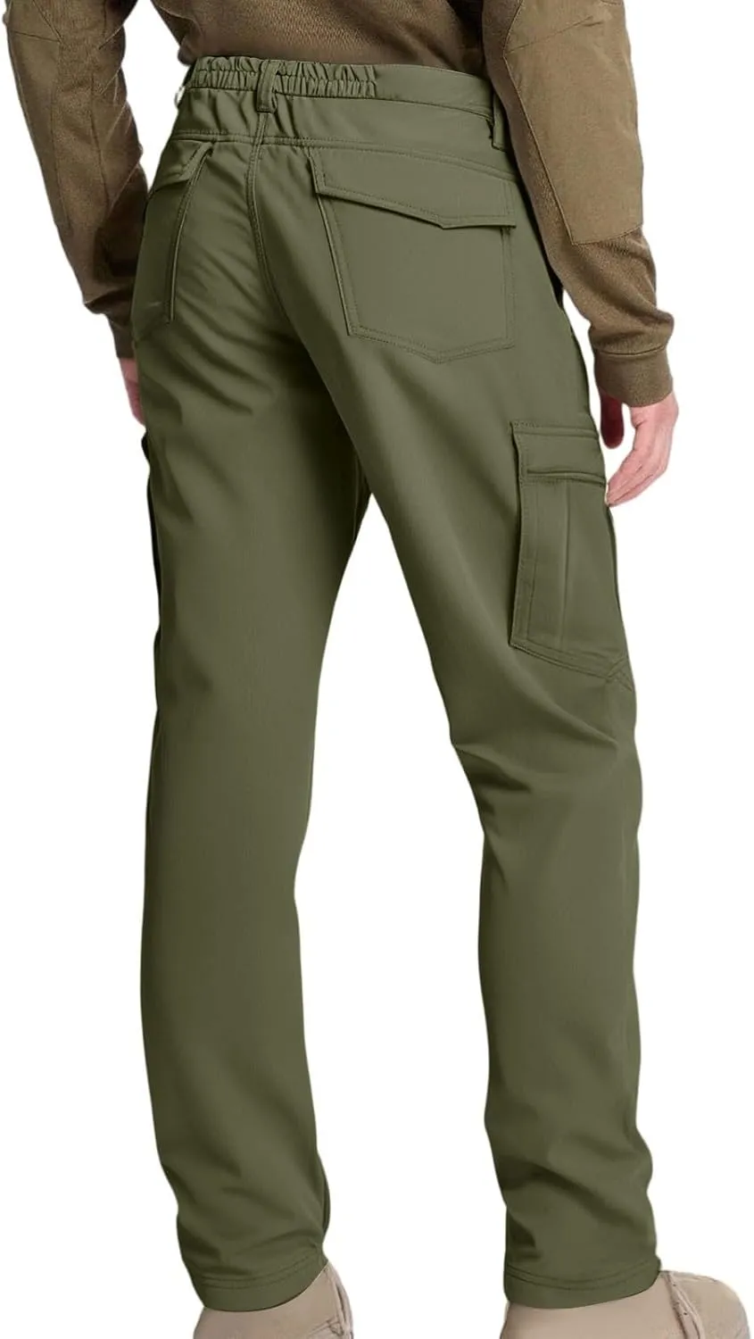 Tactical Work Cargo Pants for Men Ripstop Waterproof Stretch Quick Dry Pants Relaxed Fit Utility Outdoor Apparel
