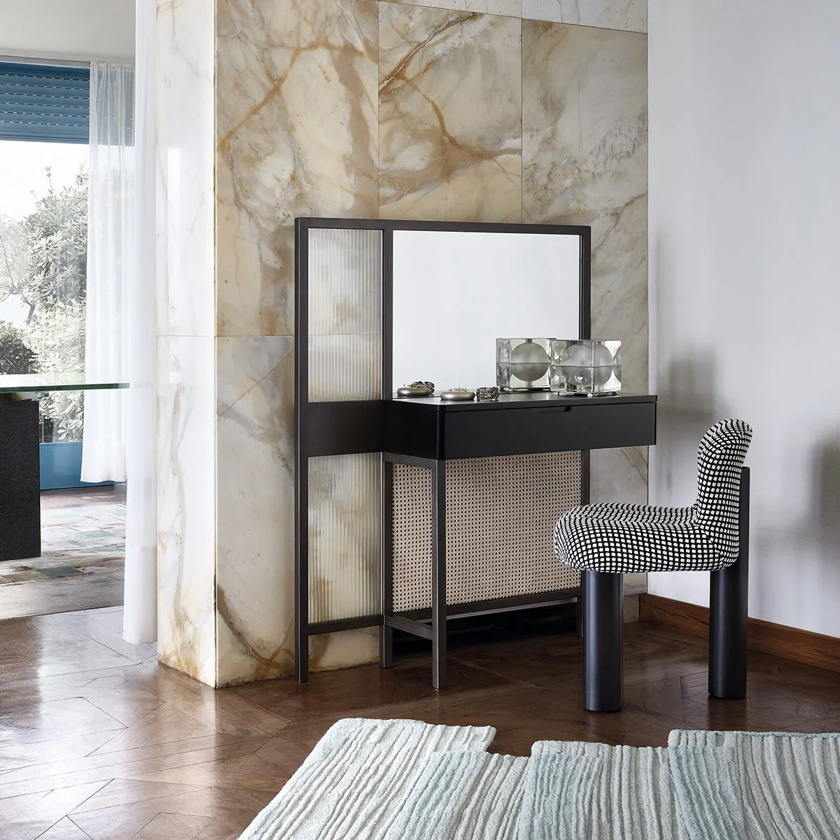 Threshold Low Mirror Cabinet